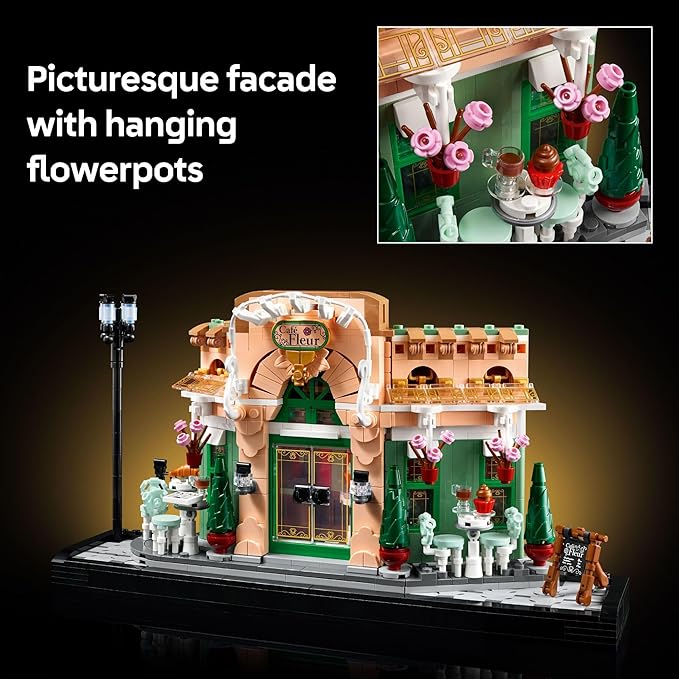 French Café Paris Building Kit - DIY Set for Adults