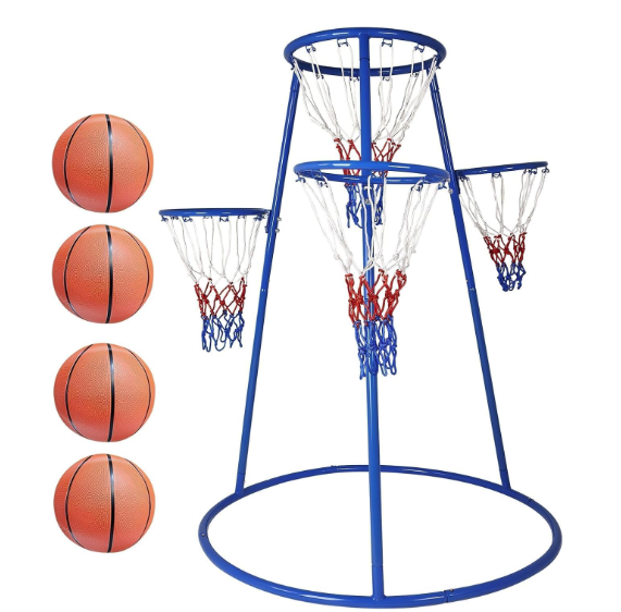 4 Hoop Basketball Set for Toddlers