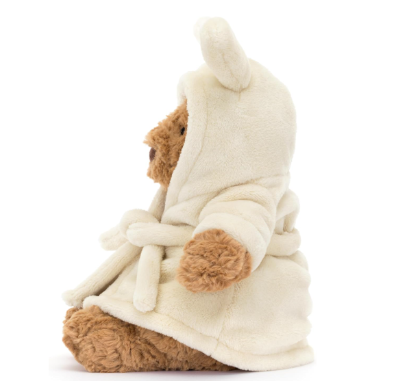 Bear with Bathrobe Stuffed Animal