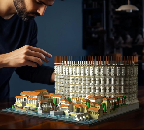 Architecture The Roman Colosseum Building Sets