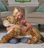 Wild Republic Jumbo African Leopard Plush