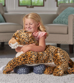 Wild Republic Jumbo African Leopard Plush